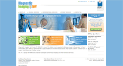 Desktop Screenshot of dinwradiology.com
